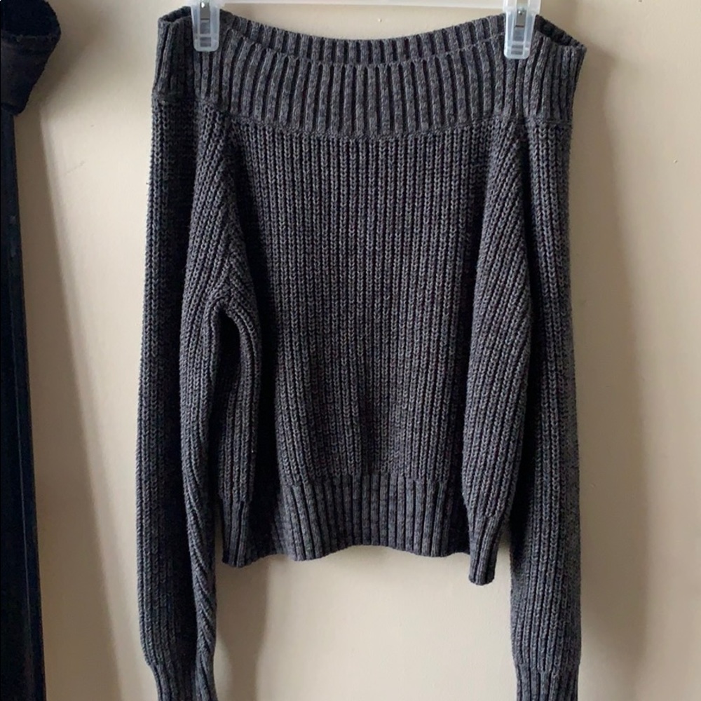 Off the shoulder Holister Sweater